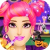 Halloween Party Girl Spa Makeup & Dress Up Game