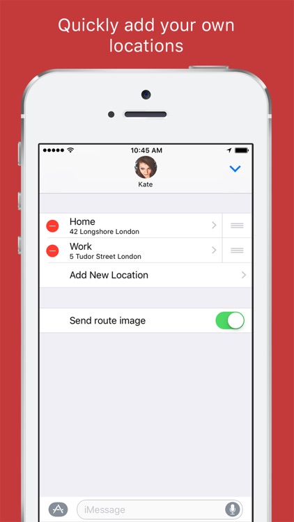 Travel Time - Your ETA - for iMessage