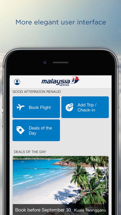 Malaysia airlines booking