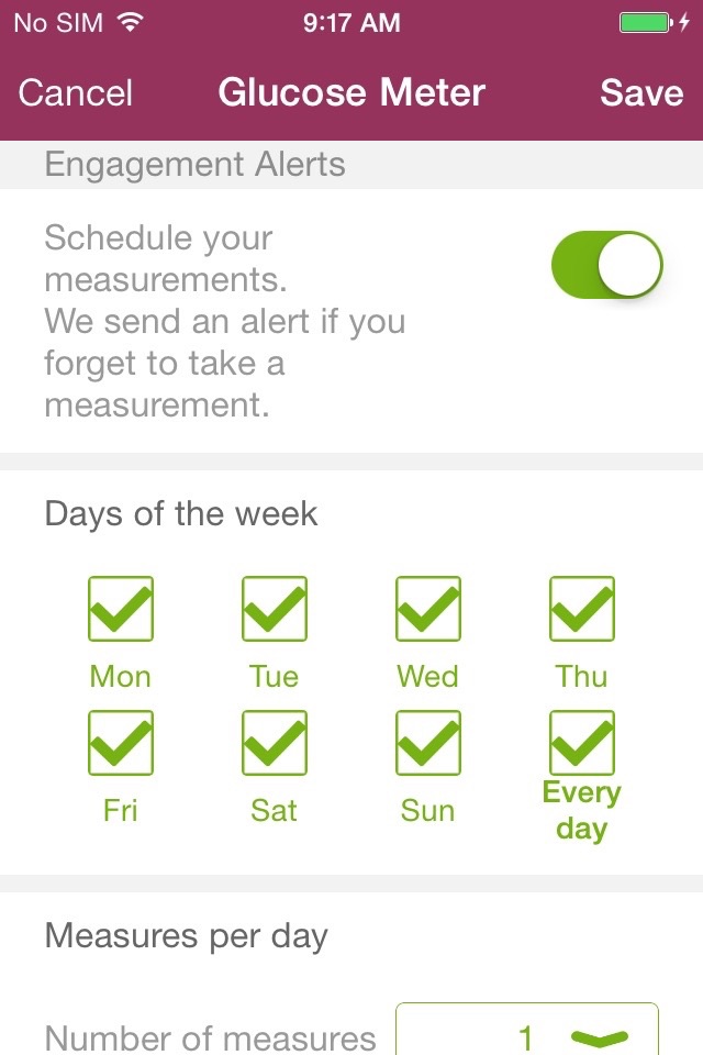 Diabetes App - myDiabeticAlert screenshot 4