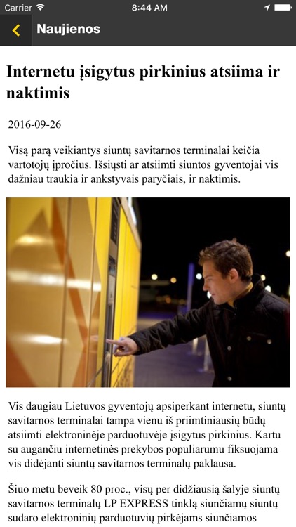 Lietuvos paštas screenshot-4