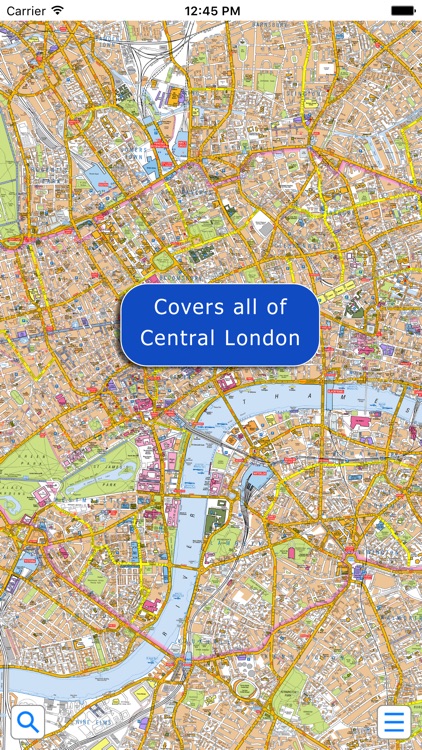 London Super Scale A-Z Street Map