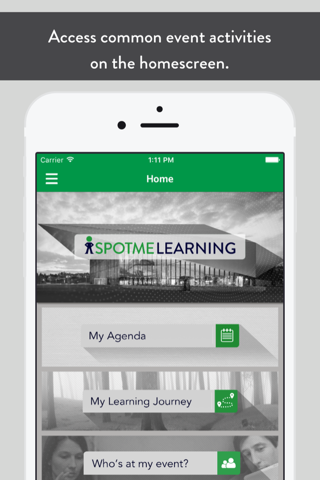 SpotMe Learning Event App screenshot 2