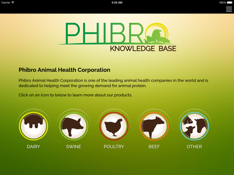 Phibro Knowledge Base screenshot 3