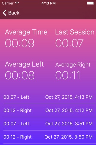 Milk Pail - Breastfeeding Timer screenshot 3