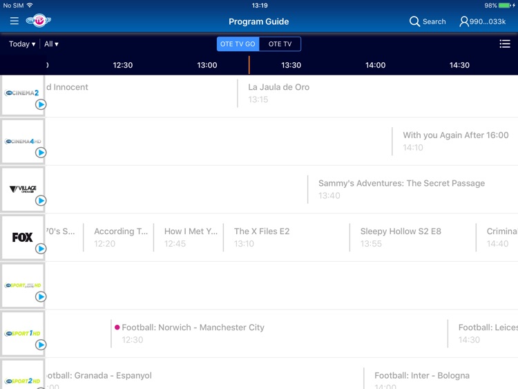 COSMOTE TV GO (for iPad)