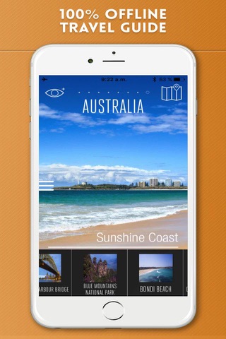Australia Travel Guide and Offline Street Map - náhled