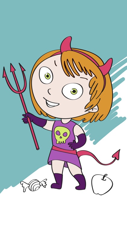 Halloween coloring pages – Paint monsters & zombie screenshot-4