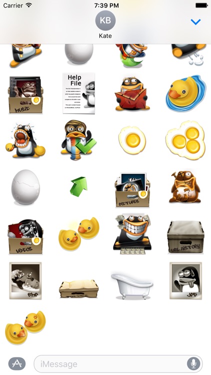 Stickers of Penguins & Stuffs