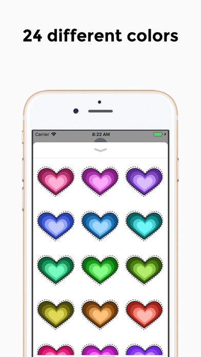 Valentine Day Stickers! Hearts screenshot 4
