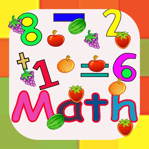 Fruits Math Games For Kids Free iOS App