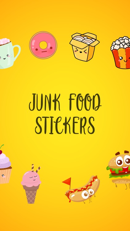 Junk Food Stickers!