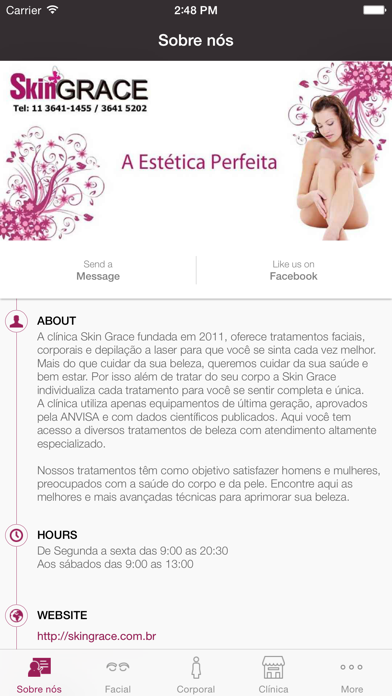 SkinGrace Clínica Estética screenshot 4