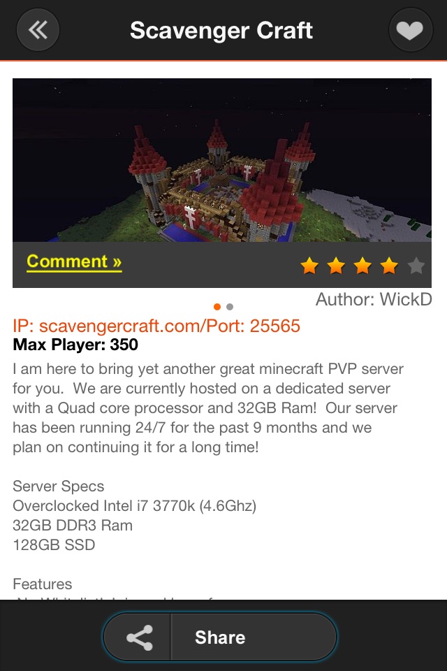 Servers for Minecraft - McPedia Community screenshot 2