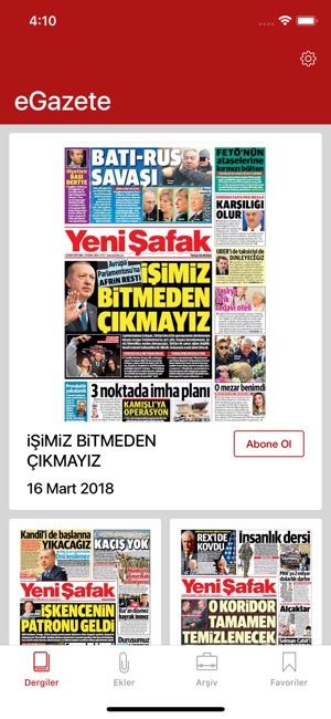 Yeni Şafak eGazete(圖2)-速報App