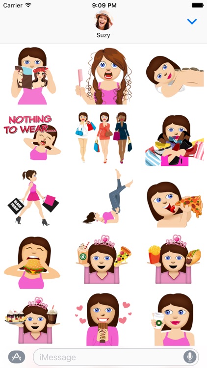 BFF Molly - Fun Girly Emoji