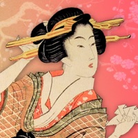 Japanische Vintage Holzschnitte: Frauen apk