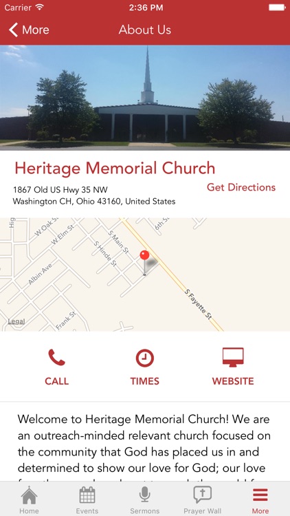 Heritage Memorial Church screenshot-3