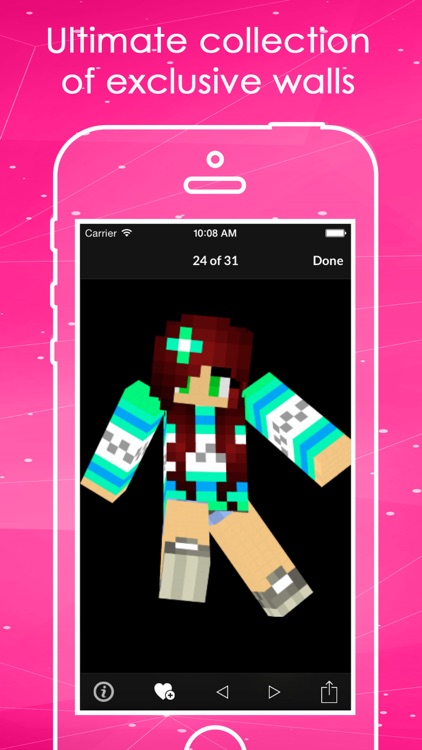 Girls Skin HD Wallpapers For Minecraft PE