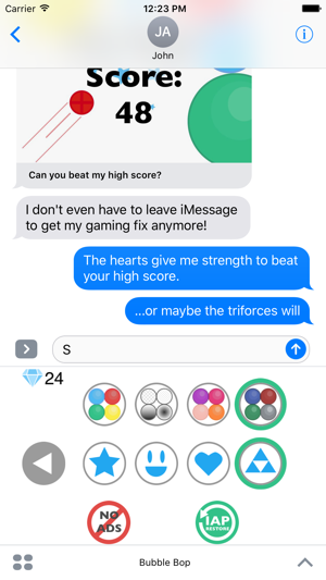 Bubble Bop - Arcade Game for iMessage(圖4)-速報App