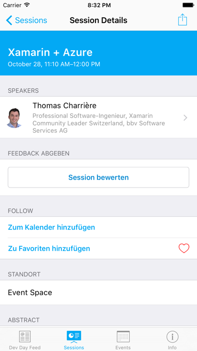How to cancel & delete Xamarin Dev Day Zurich from iphone & ipad 3
