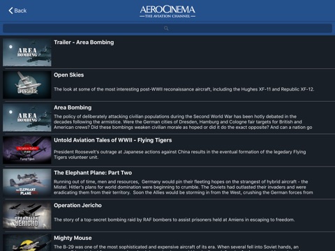 AeroCinema: The Aviation Channel screenshot 4