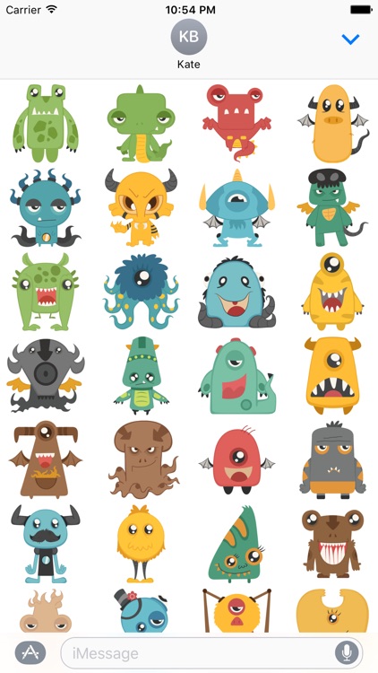 Monsters Stickers