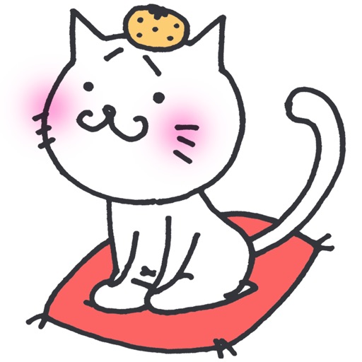 無料 動く猫ステッカー メッセージ Imessage用まゆねこスタンプ By Yoko Hasegawa
