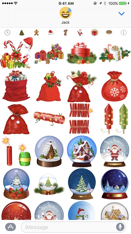 400+ Christmas Stickers screenshot-3