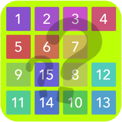 Fifteen Puzzle : Number Slide iOS App