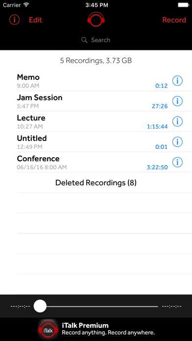 griffin italk sync