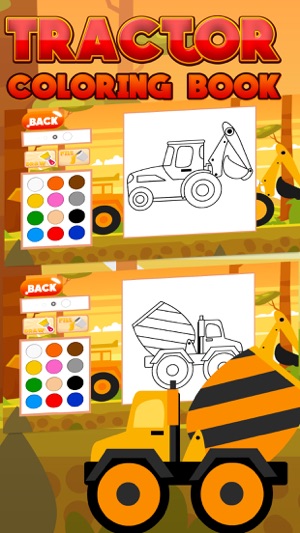 Tractor Coloring Kids Game(圖3)-速報App