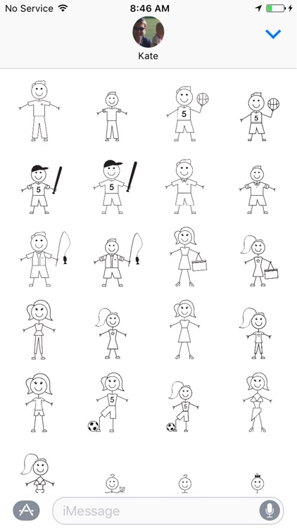 Stick Figs for iMessage