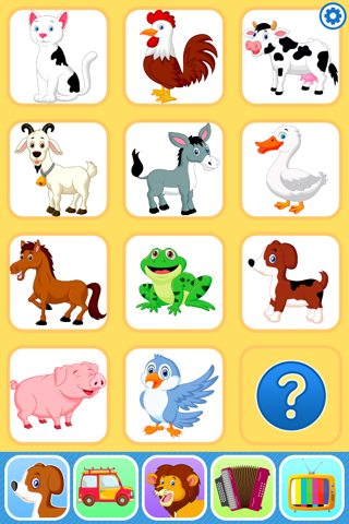 Baby Flash Cards Games & Kids Animal Sounds Free screenshot 2