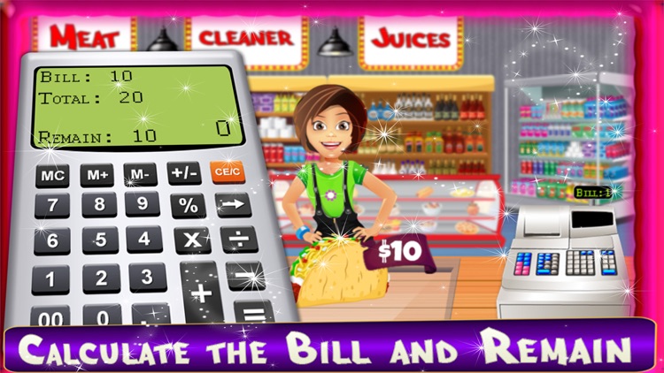 Fast Food Cash Register- Kids cashier pro fun game screenshot-3