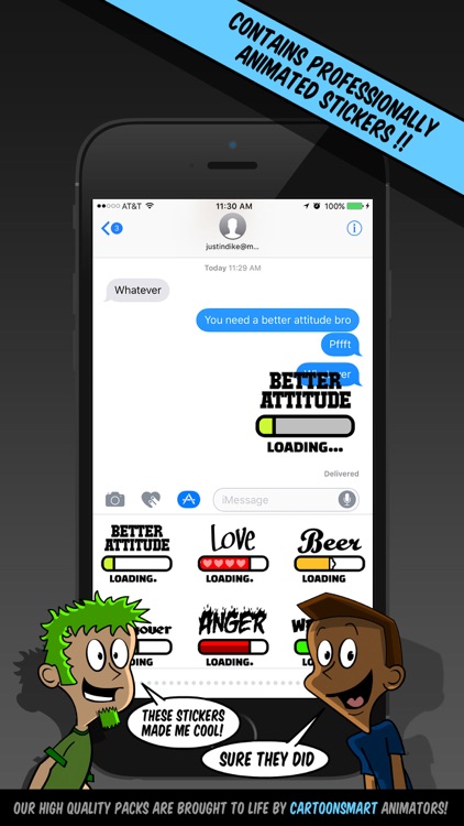 Loading Stickers