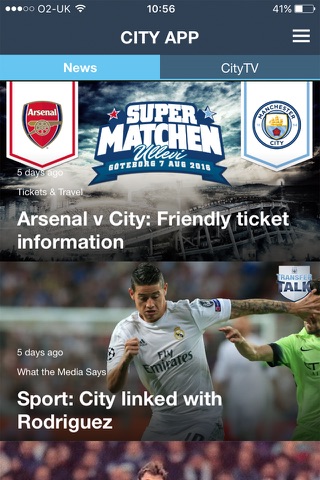 Manchester City Official App screenshot 2