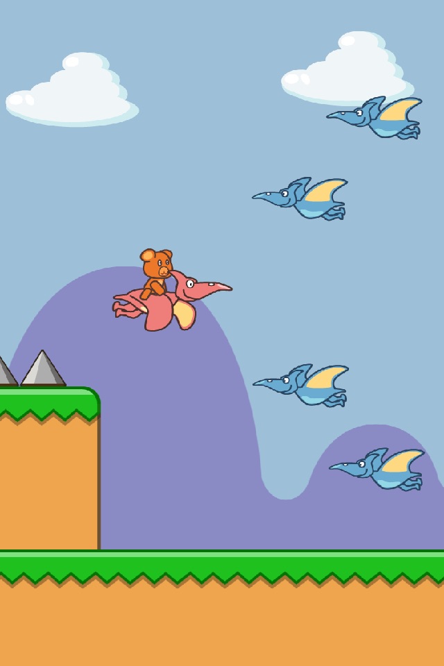 Bear Rider: Dinosaur World - Free Dinosaur Game for Kids screenshot 4