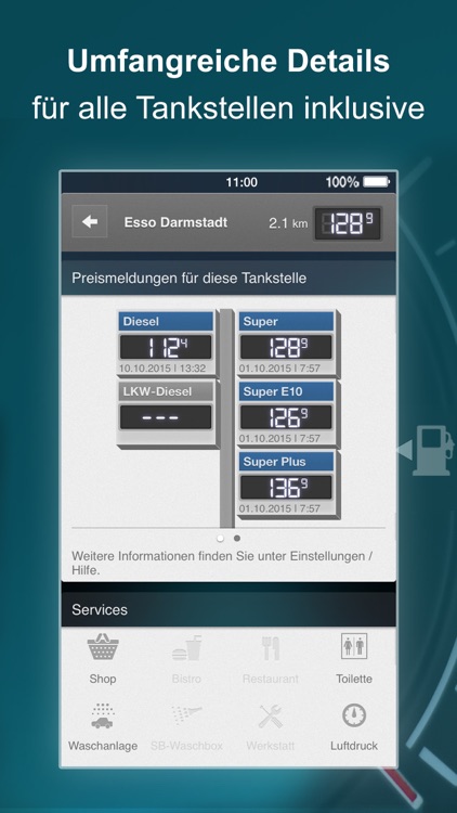 TankenApp mit Benzinpreistrend screenshot-4