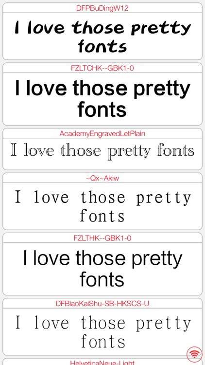 Fonts Manager