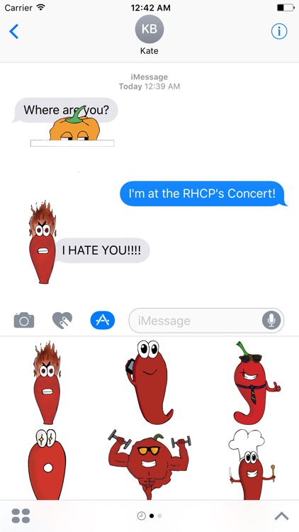StikyPeppers - Chili Peppers Stickers for iMessage
