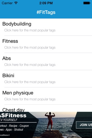 FitTags by Asfitness screenshot 2