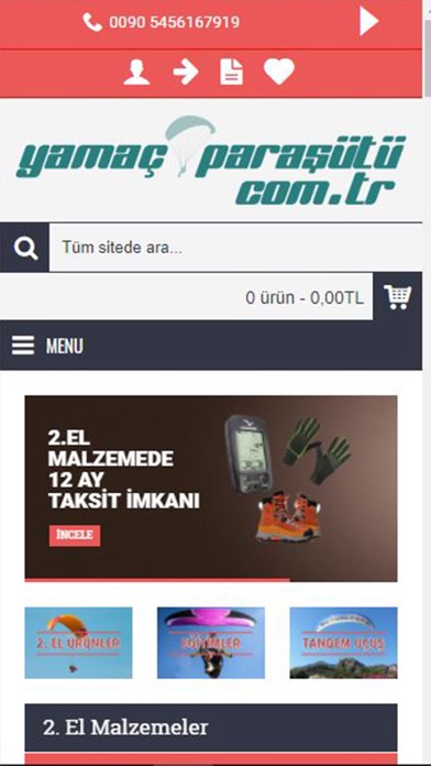 Yamaç Paraşütü Pazarı screenshot 2