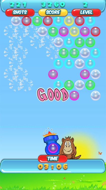 Adventure Monkey Bubble Shooter for Kids Free Play