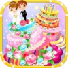 Romantic Wedding Cake - Princess And Prince Make&Design Dessert Recipe Salon Free