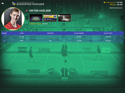 Badminton Manager screenshot 2