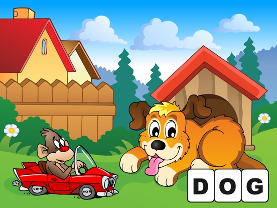 First Words School Adventure: Animals • Early Reading A to Z - Letters Recognition, ABC Spelling, and Alphabet Learning Game for Kids (Kindergarten, Toddlers, Preschool) by Abby Monkey® screenshot