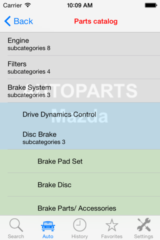 Autoparts for Mazda screenshot 4