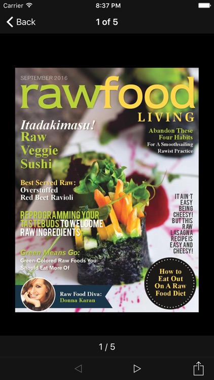 Raw Food Living Magazine