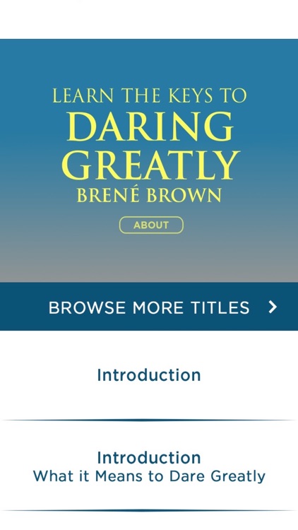 Meditation for Daring Greatly by Brene Brown